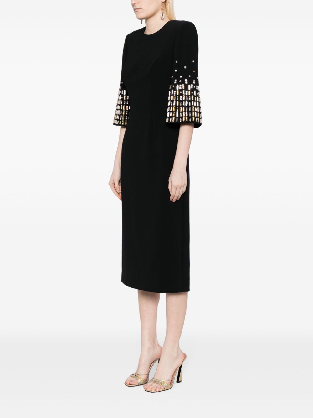 Flowering Girl Women Highball Queen crystal-embellished midi dress