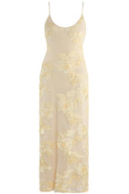 Floral Lace Lined Cami Midi Dress