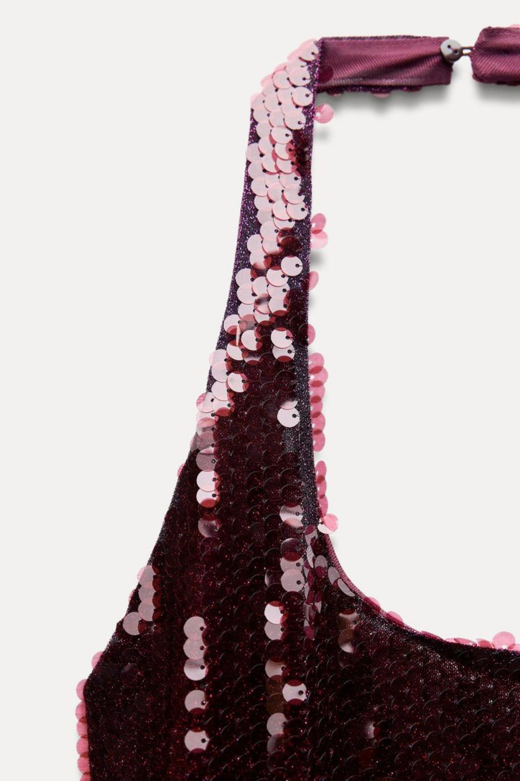 Flowering Girl Women Sequin Halter Dress