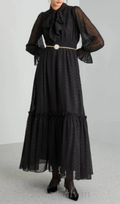 Flowering Girl Women Foulard-embellished dress