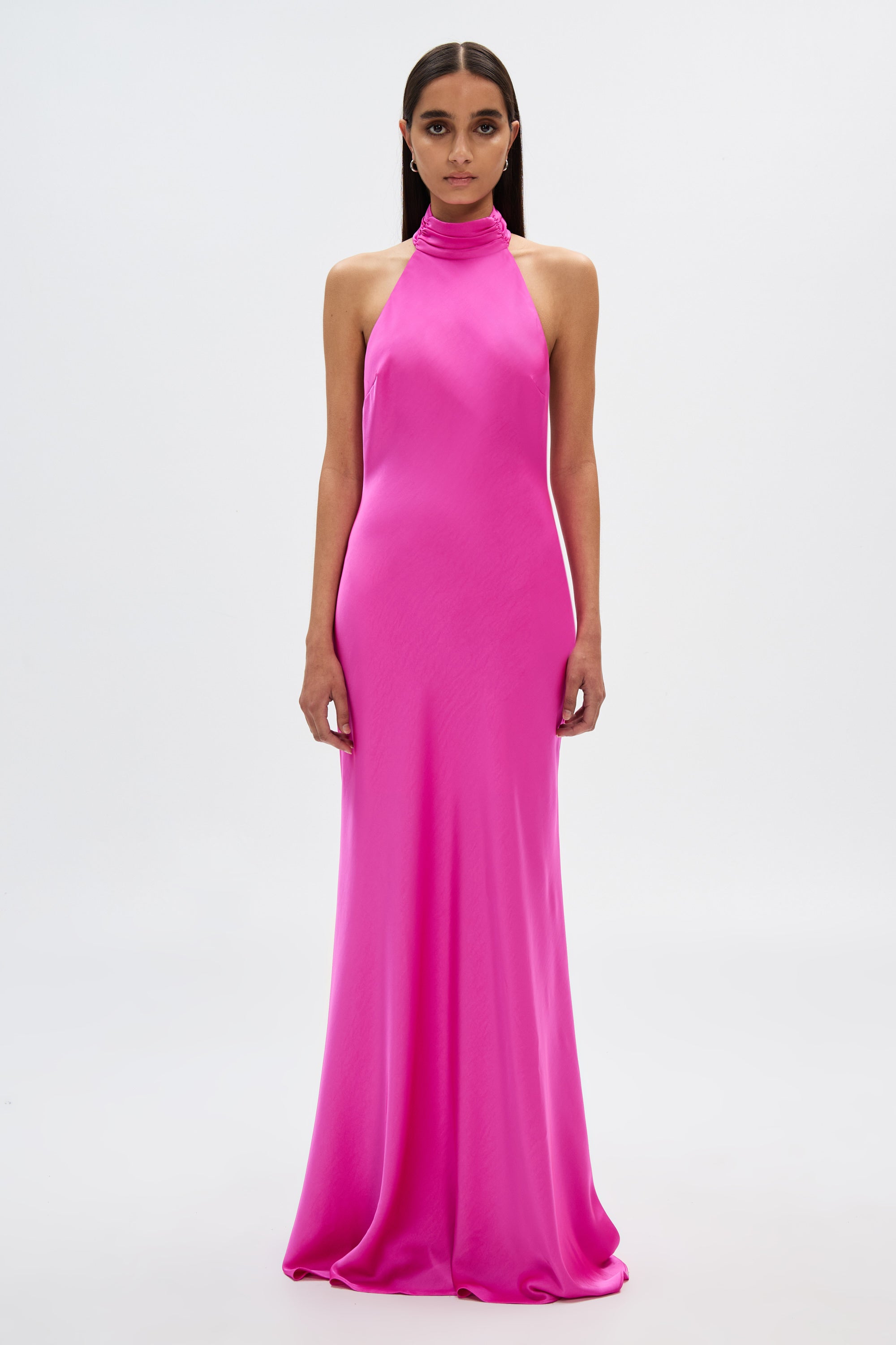 Flowering Girl Women The 'Evianna' Satin Dress