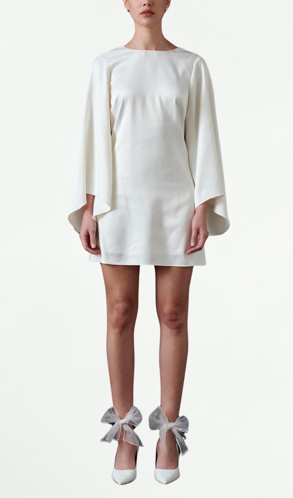 Flowering Girl Women BELL-SLEEVE MINI DRESS