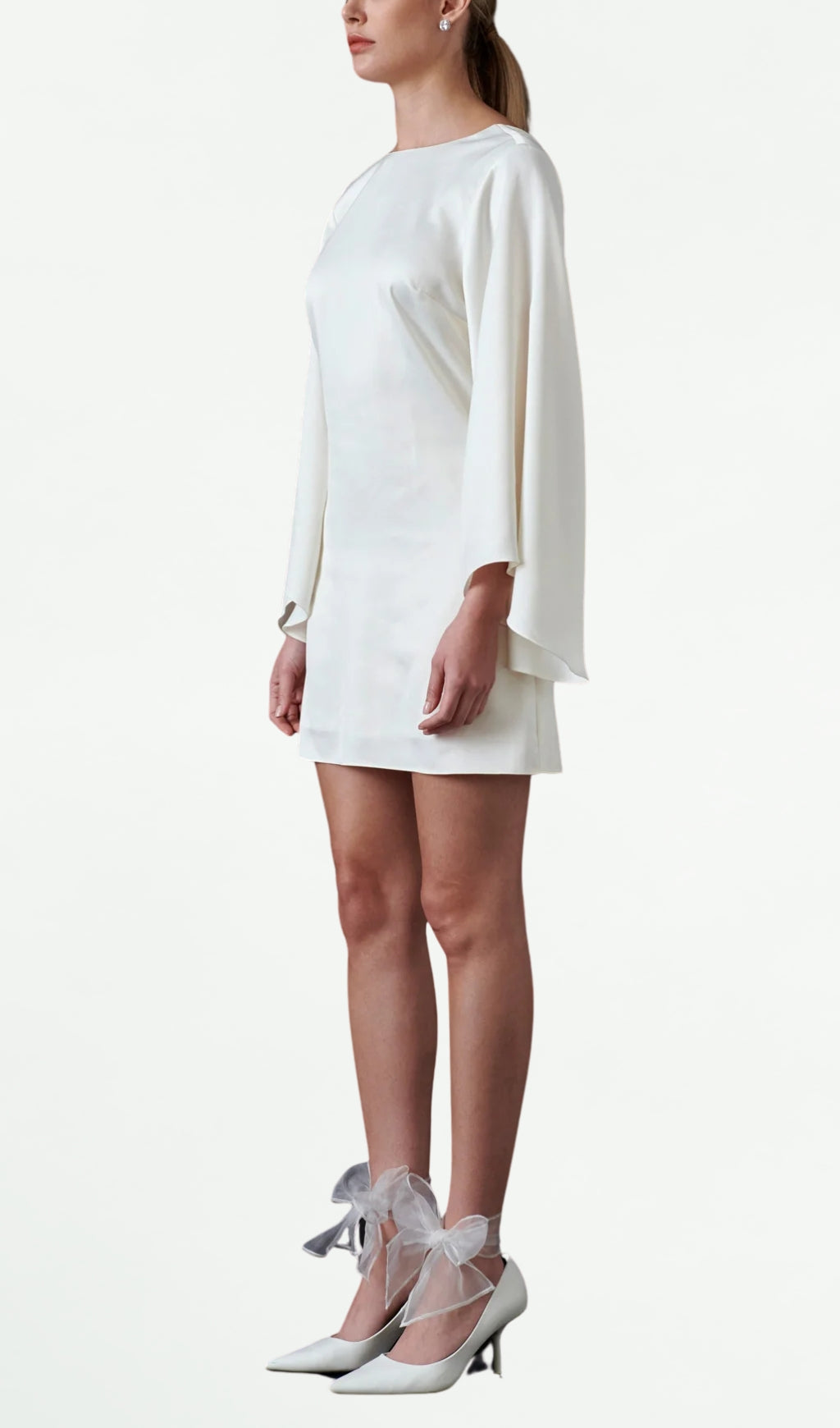 Flowering Girl Women BELL-SLEEVE MINI DRESS