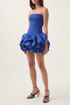 Violette Bubble Hem Mini Dress