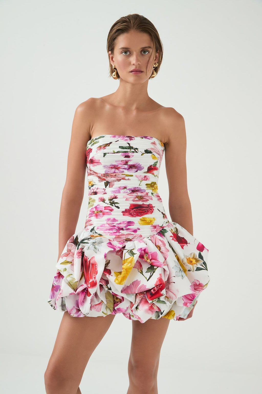 Flowering Girl Women Violette Bubble Hem Mini Dress