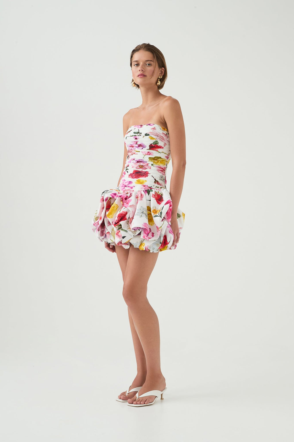 Flowering Girl Women Violette Bubble Hem Mini Dress
