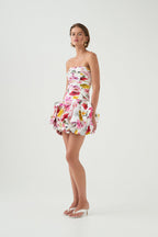Flowering Girl Women Violette Bubble Hem Mini Dress