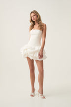 Flowering Girl Women Violette Bubble Hem Mini Dress