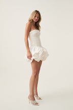 Flowering Girl Women Violette Bubble Hem Mini Dress