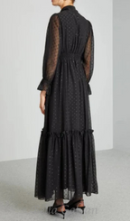 Flowering Girl Women Foulard-embellished dress