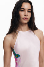Flowering Girl Women Dress Designed By Mr. Christian Lacroix