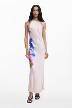 Flowering Girl Women Dress Designed By Mr. Christian Lacroix