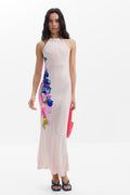 Flowering Girl Women Dress Designed By Mr. Christian Lacroix
