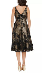 Flowering Girl Women WOMEN'S SEQUIN AND LACE DRESS