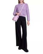 Flowering Girl Women Mypurple Cardigan in Fuchsia Pink