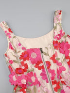 Flowering Girl Women Floral Mini Dress