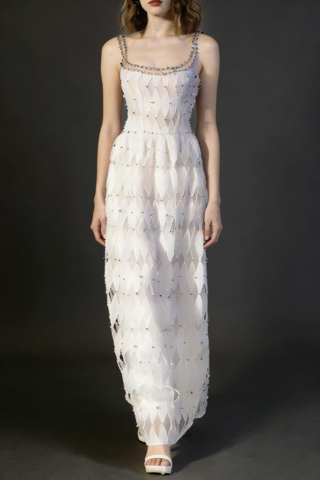 Apphia Bead Maxi Dress