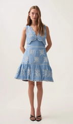 Flowering Girl Women Holly broderie-anglaise mini dress