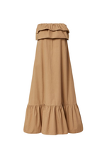 Flowering Girl Women Clarrisa Ruffled Strapless Maxi Dress