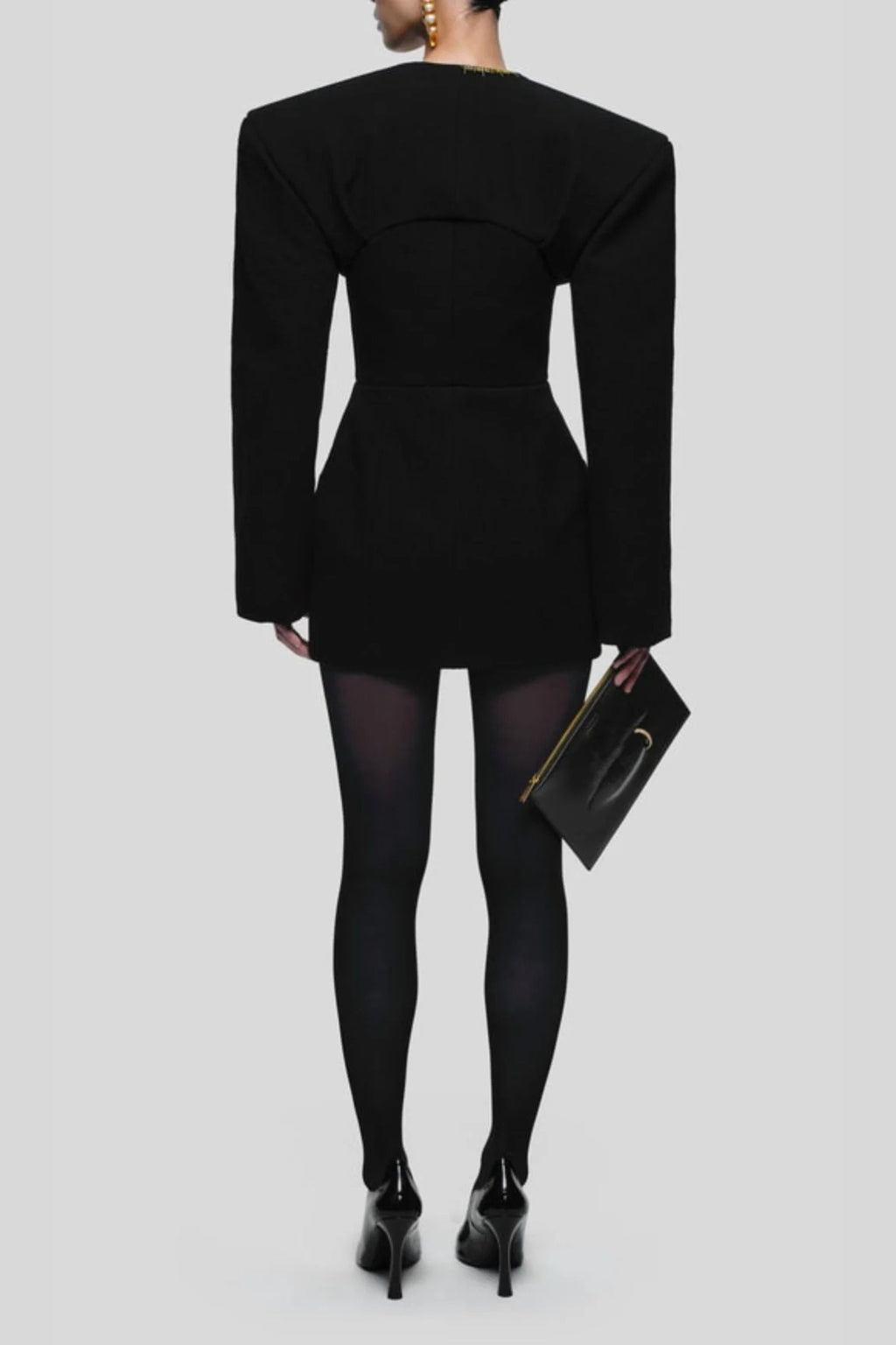 Flowering Girl Women Hourglass Measuring Tape Jacket