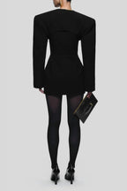 Flowering Girl Women Hourglass Measuring Tape Jacket