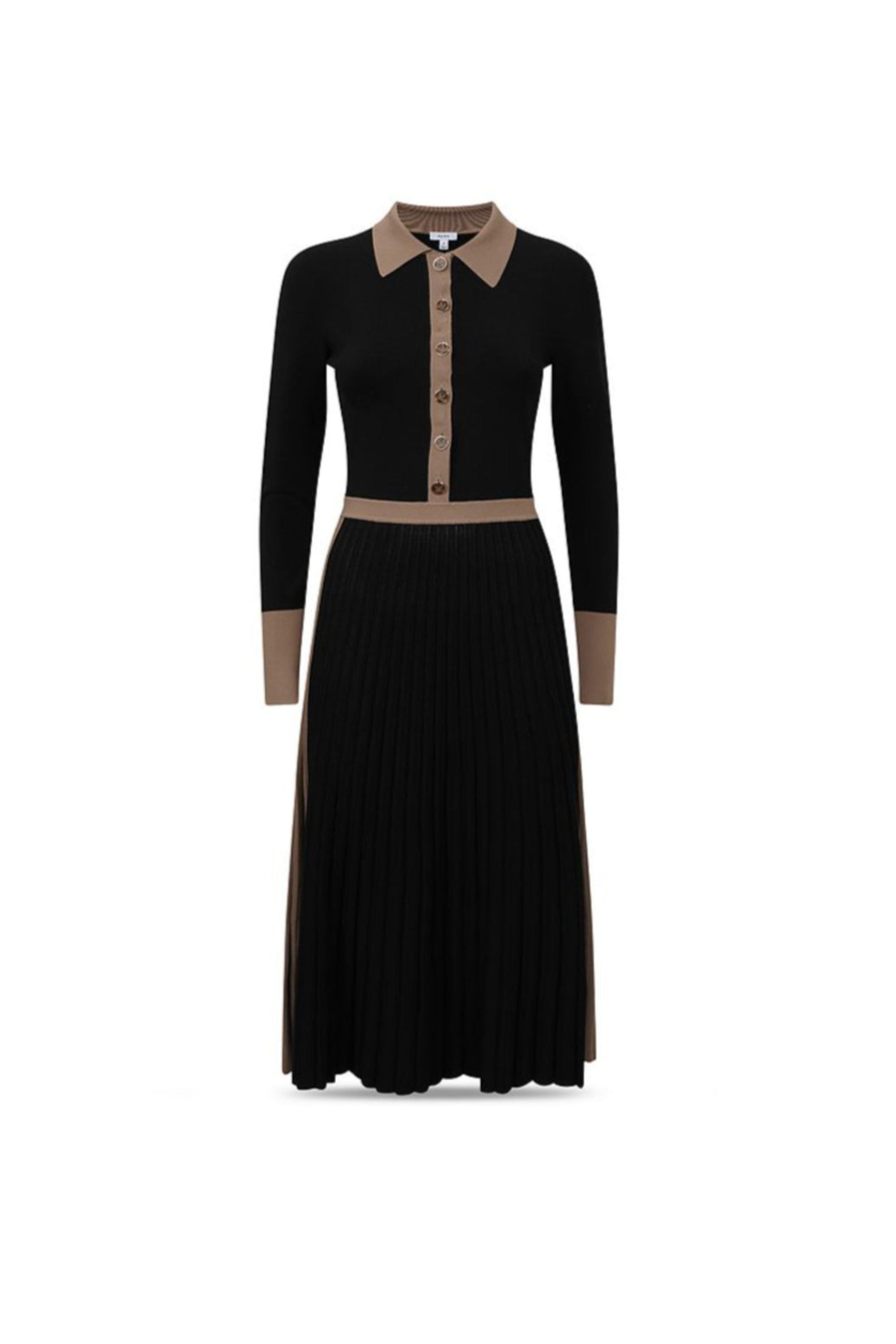 Flowering Girl Women Mia Color Blocked Knit Dress