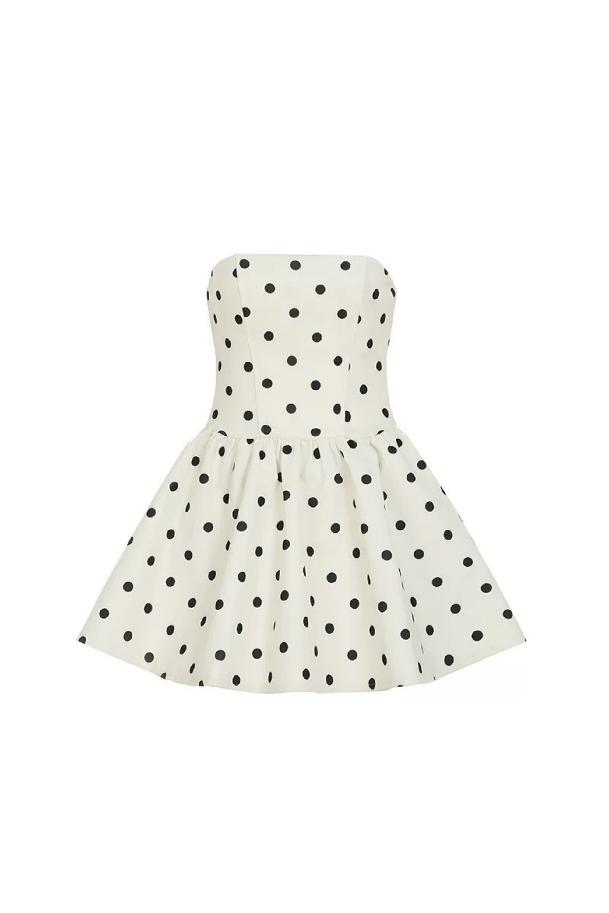 Flowering Girl Women Lumi Dot Strapless Mini Dress
