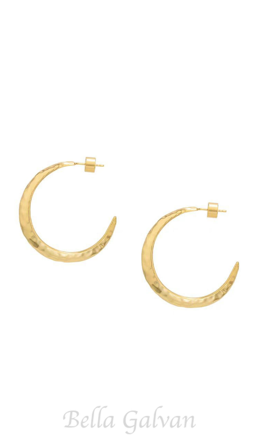 Flowering Girl Women Needle Earrings in gold