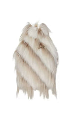 Flowering Girl Women Backless Faux Fur Top