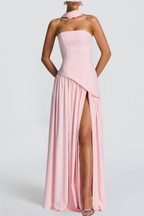 Maliyah Maxi Dress - Blush