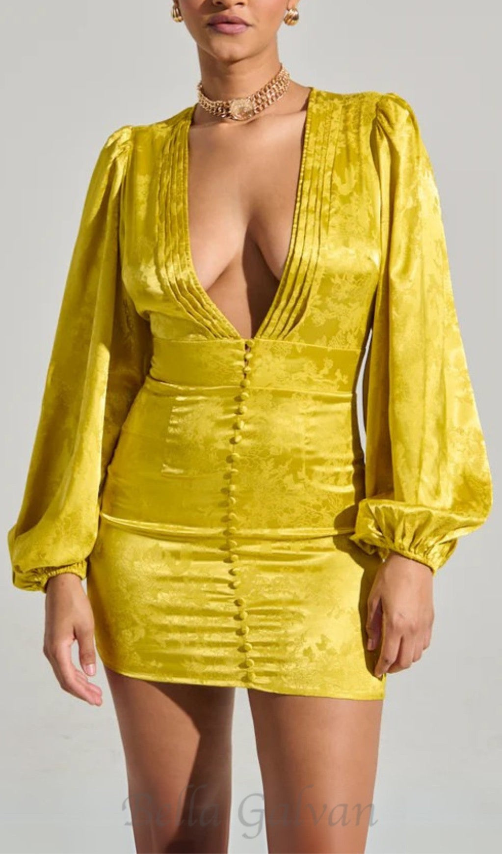 Flowering Girl Women SLEEK AND CHIC SATIN MINI DRESS