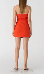Flowering Girl Women CARTER CREPE MINI DRESS