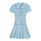 Flowering Girl Women Sequin Knit Mini Dress