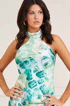 Flowering Girl Women Marciano All Over Print Dress