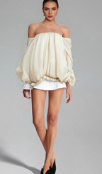 Flowering Girl Women Laura puffy-design mini dress