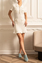 Flowering Girl Women Sequin Knit Mini Dress