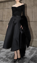Flowering Girl Women Black high waist vintage skirt