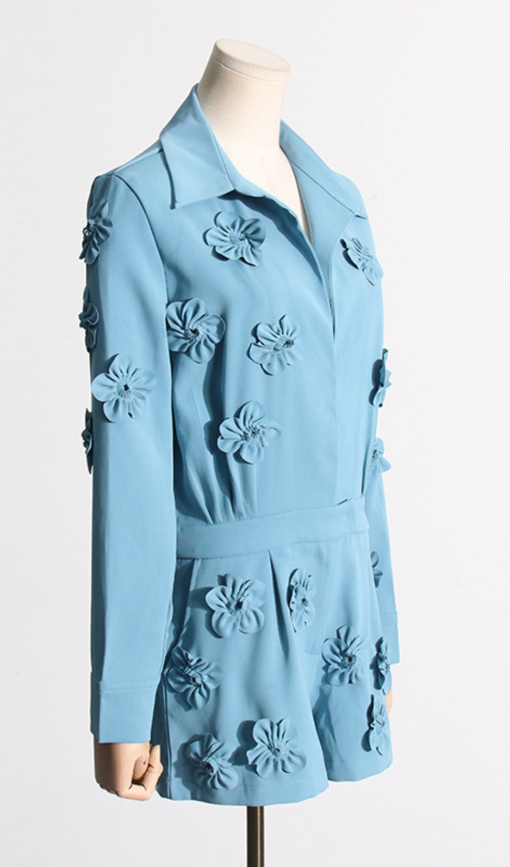 Flowering Girl Women Floral Embellished Romper