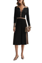 Flowering Girl Women Mia Color Blocked Knit Dress