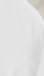 White Bandage Halter Irregular Maxi Dress
