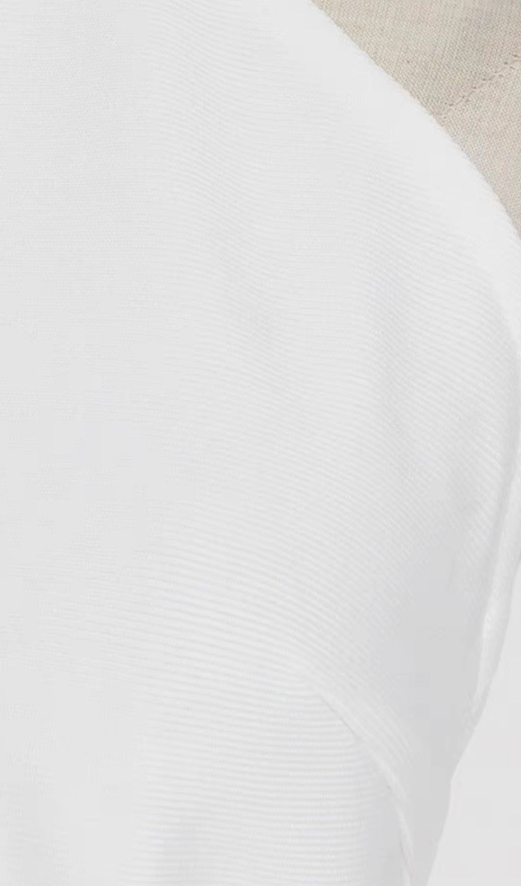White Bandage Halter Irregular Maxi Dress
