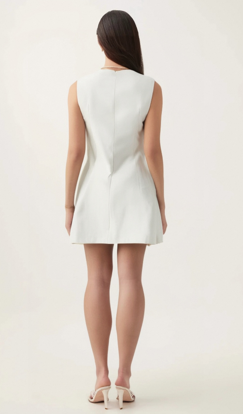 Flowering Girl Women Lili Crystal button-embellished mini dress