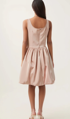 Flowering Girl Women Axelle pleated crystal embellished mini dress