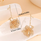 Flowering Girl Women Cynthia Flower Earrings