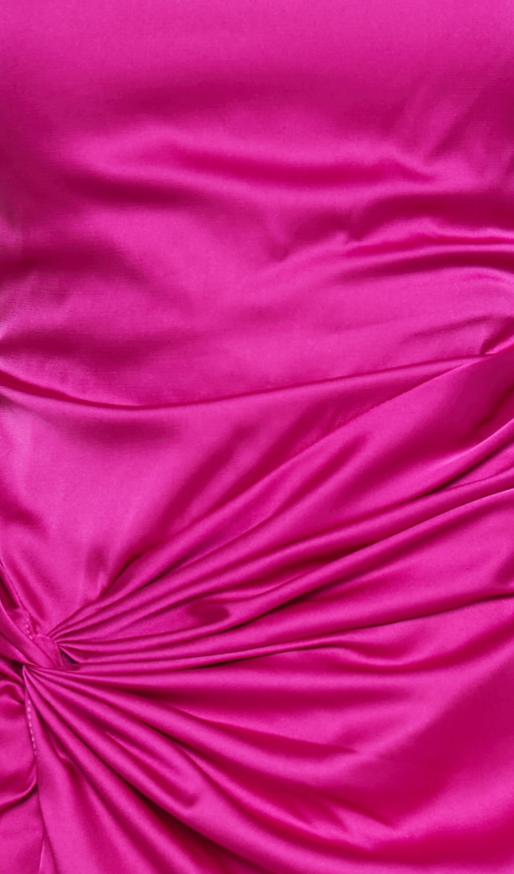 Flowering Girl Women TWIST DETAIL MIDI DRESS IN FUCHSIA