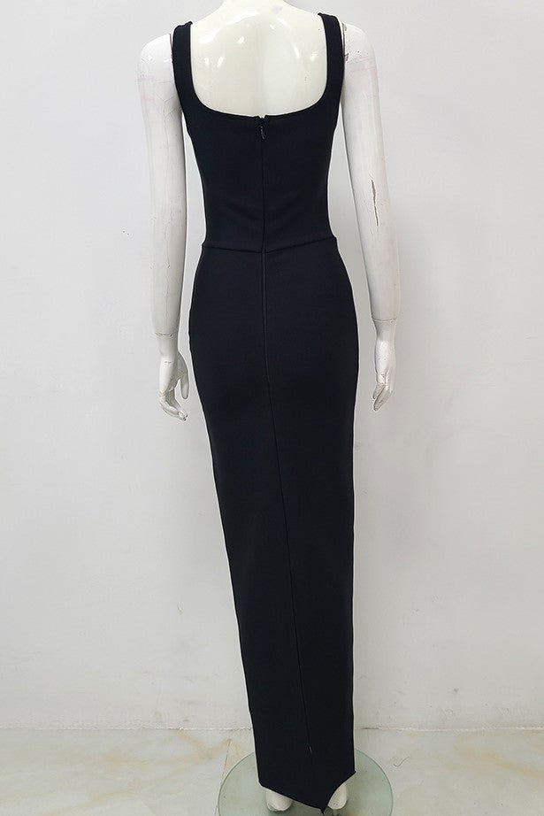 Flowering Girl Women Isla Diamante Maxi Bandage Dress
