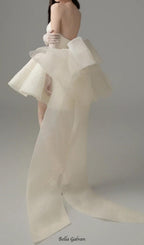 Flowering Girl Women Dervla Strapless Bow Mini Dress