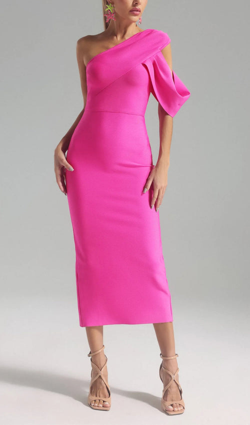 Flowering Girl Women Alexis One Shoulder Bandage Dress