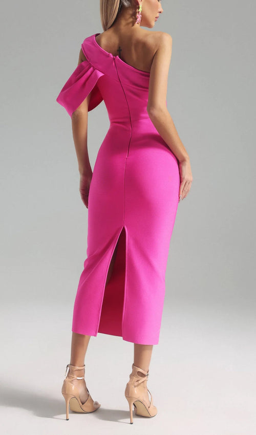 Flowering Girl Women Alexis One Shoulder Bandage Dress