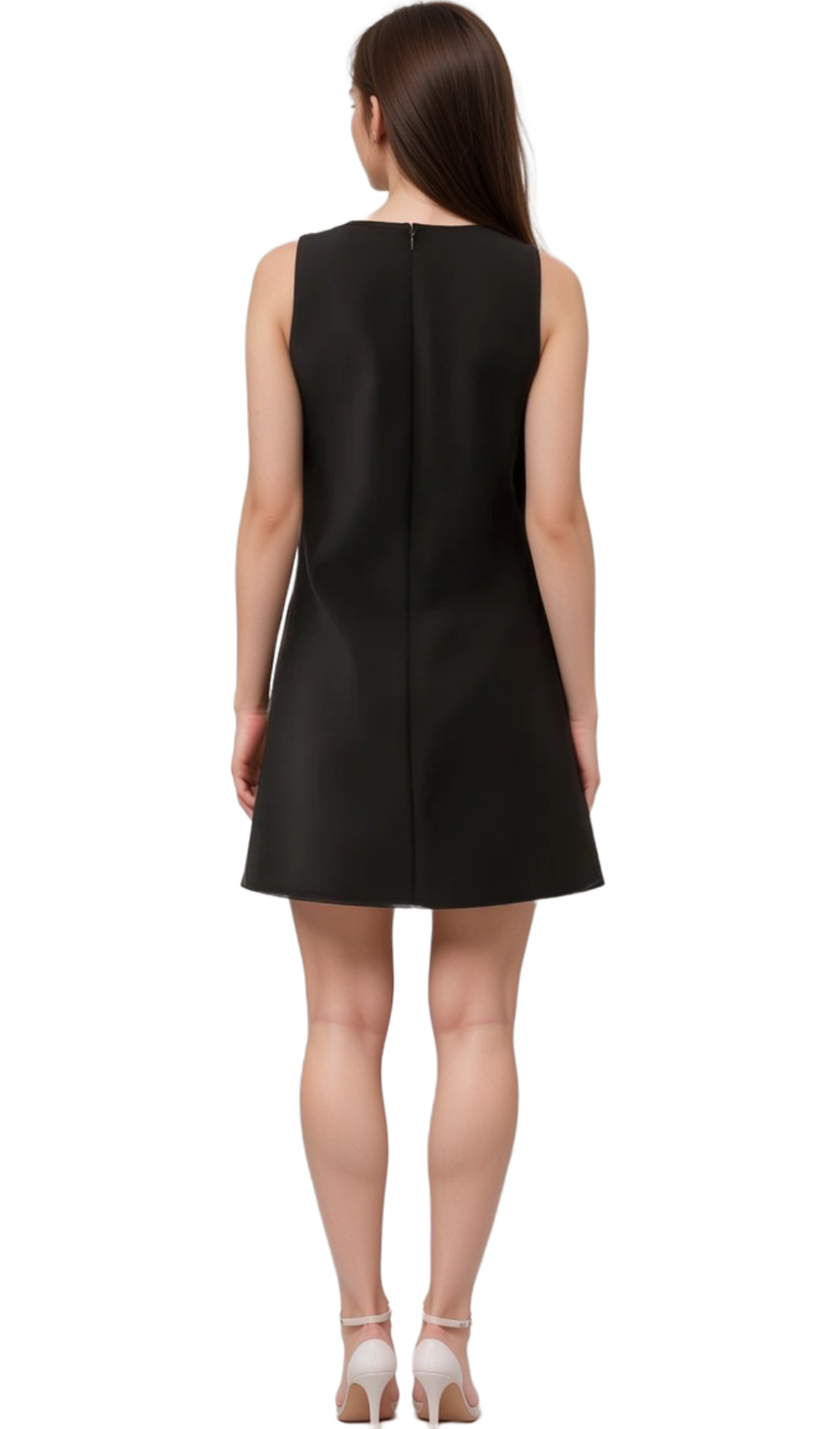 Flowering Girl Women Aviva black 3d-petal sequined mini dress
